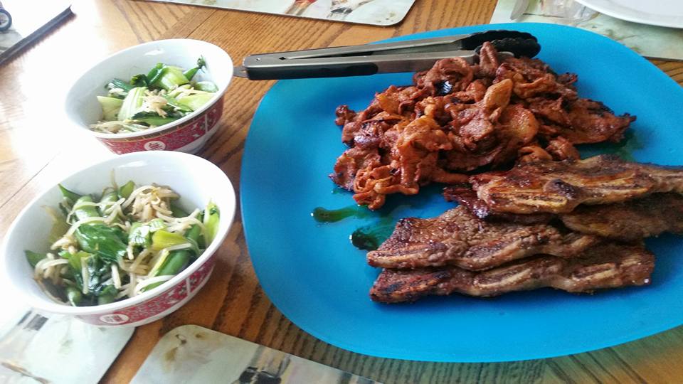 Korean Style Spicy Pork & Short Ribs